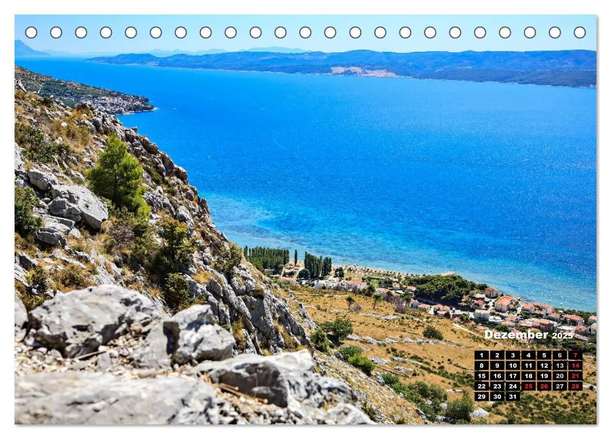 Bild: 9783435573639 | Kroatien - Split und die dalmatinische Küste (Tischkalender 2025...