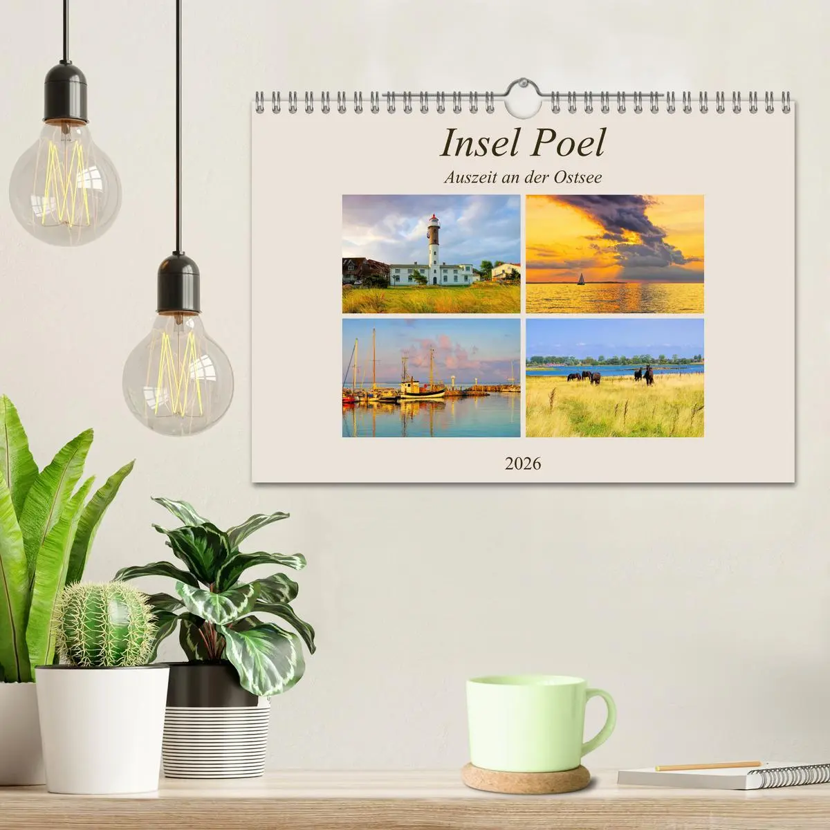 Bild: 9783457803639 | Insel Poel - Auszeit an der Ostsee (Wandkalender 2026 DIN A4 quer),...