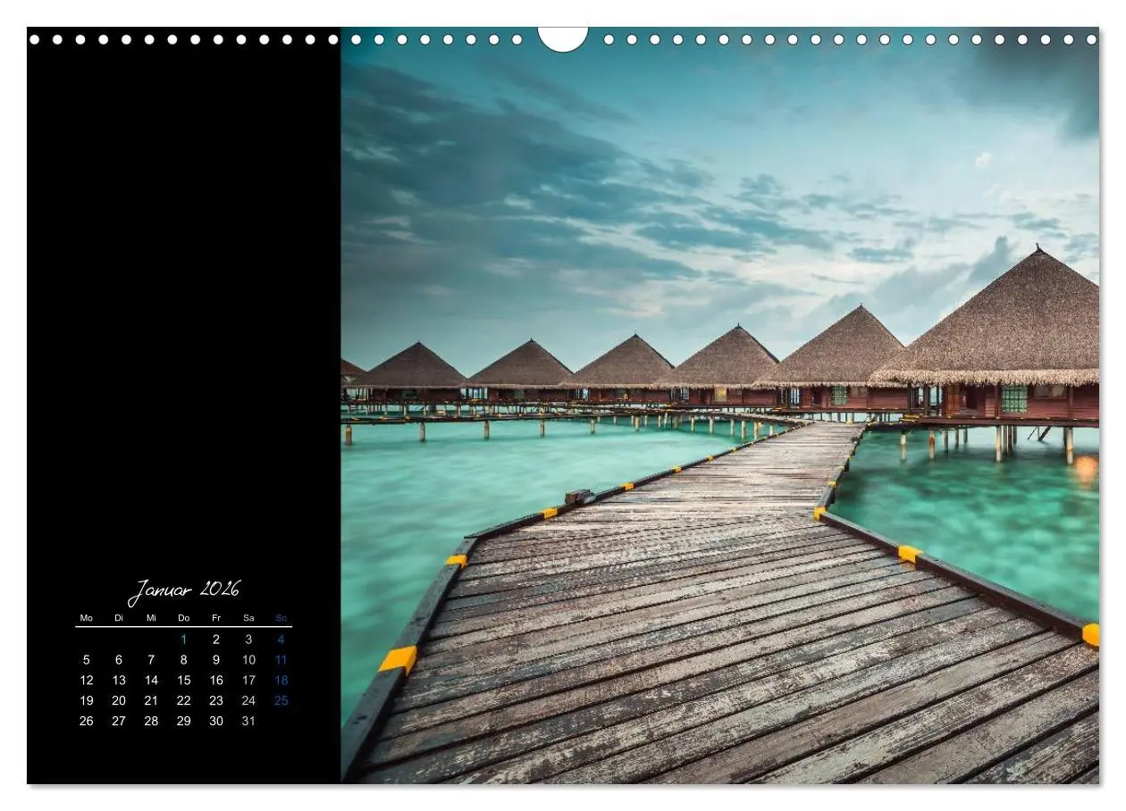 Bild: 9783516133639 | Malediven - dem Himmel so nah (Wandkalender 2026 DIN A3 quer),...