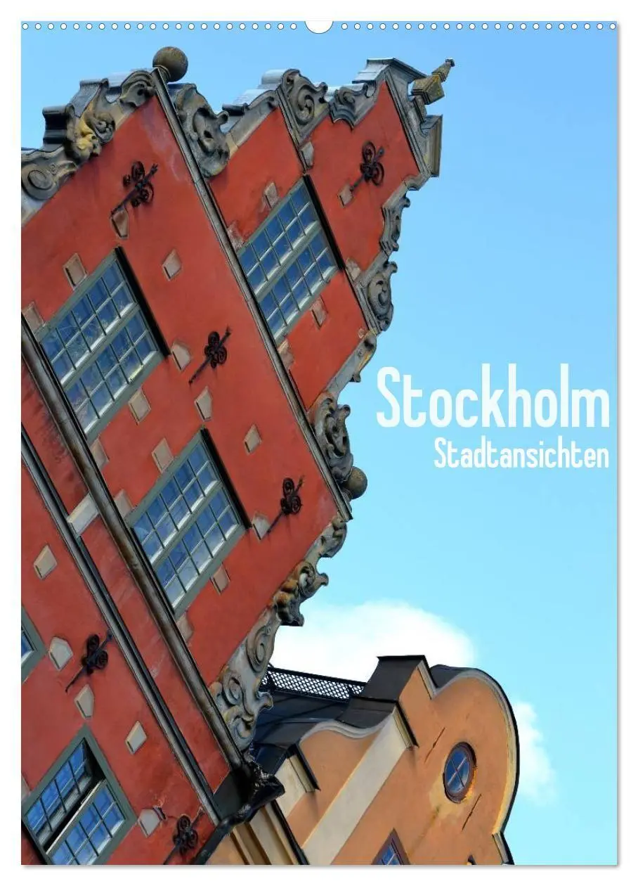 Cover: 9783569913639 | Stockholm - Stadtansichten (Wandkalender 2027 DIN A2 hoch),...