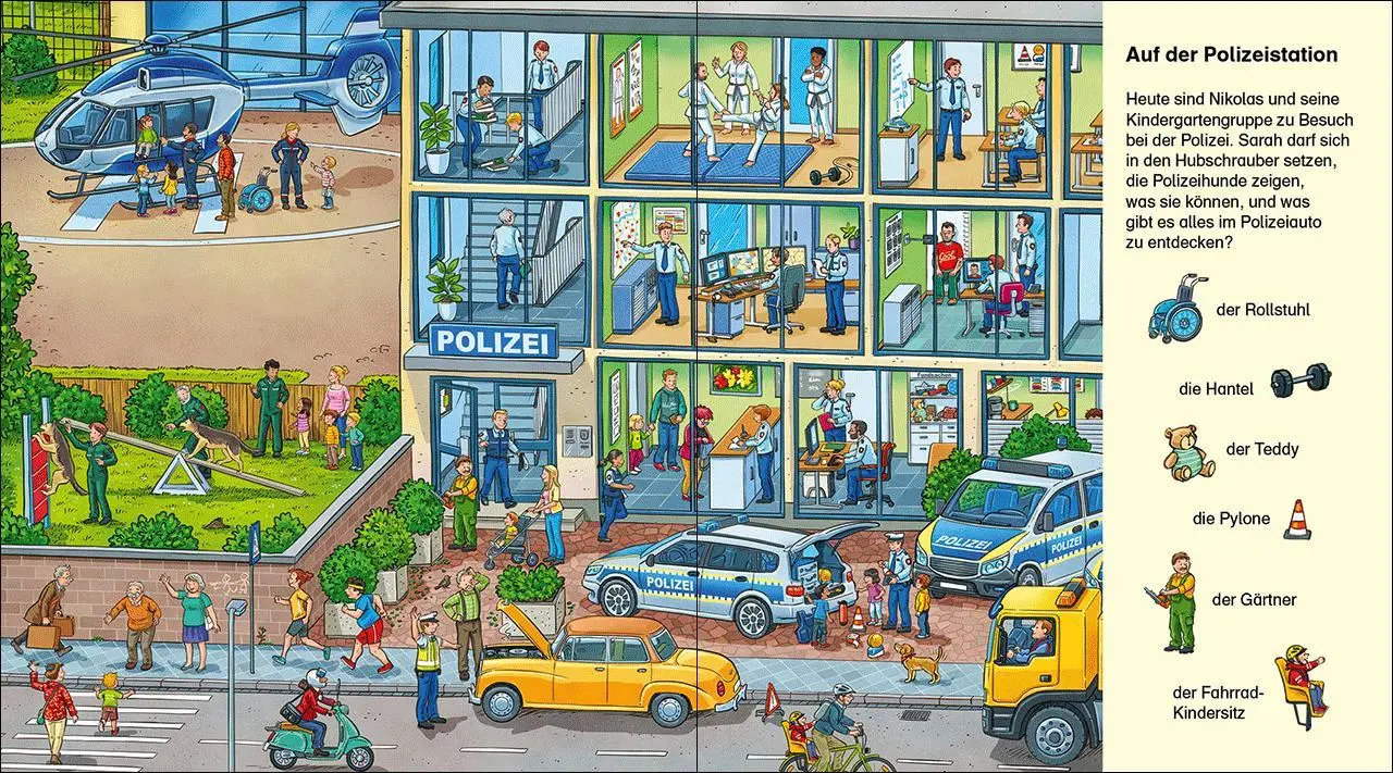 Bild: 9783743223639 | Suche und finde! Polizei, Feuerwehr und Krankenwagen | Joachim Krause