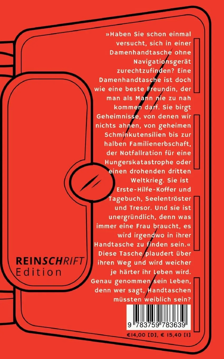 Rückseite: 9783759783639 | Eine Handtasche packt aus | Hanna Mohr | Taschenbuch | Paperback