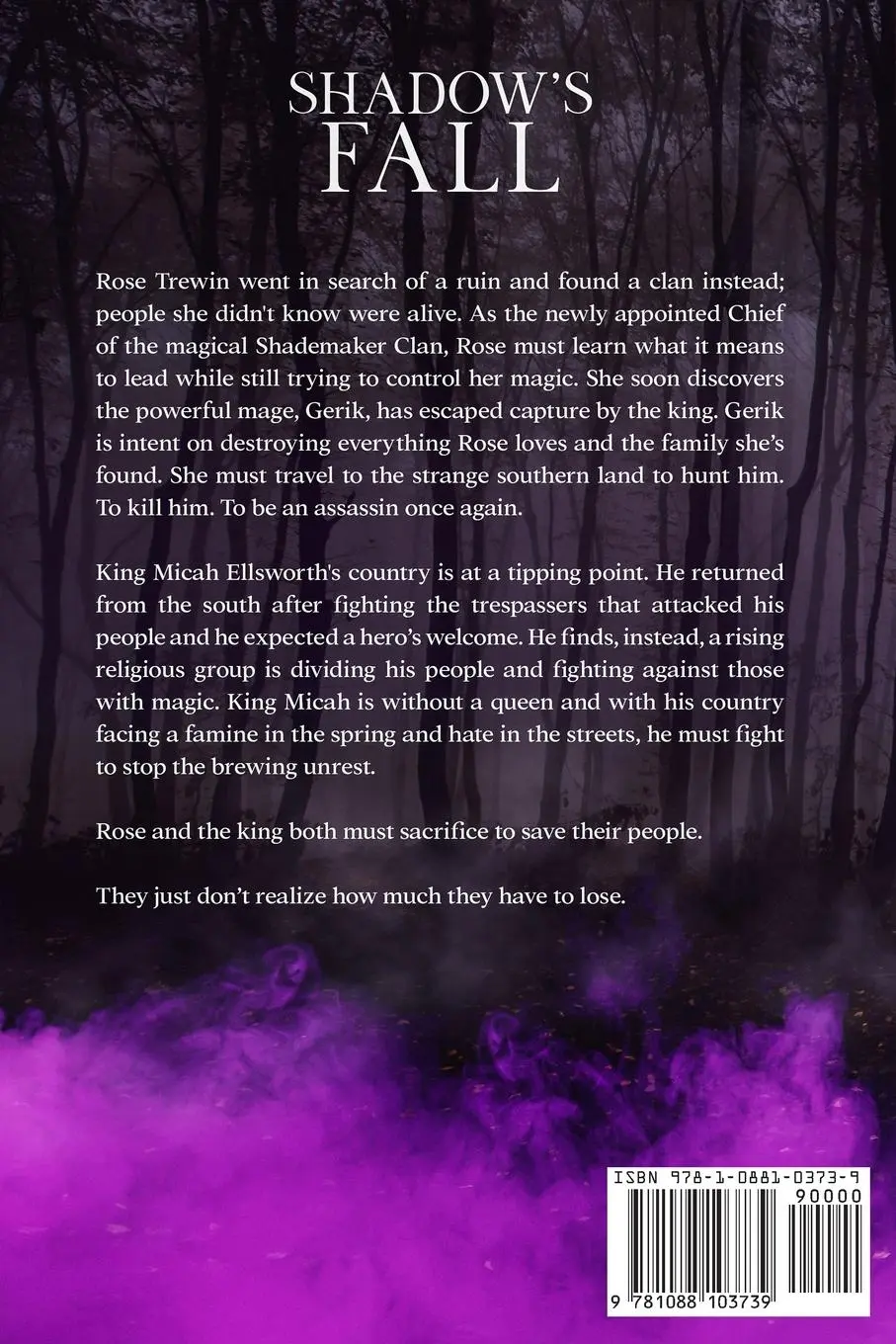 Rückseite: 9781088103739 | Shadow's Fall | Natalie Johanson | Taschenbuch | Shadowstalker Series