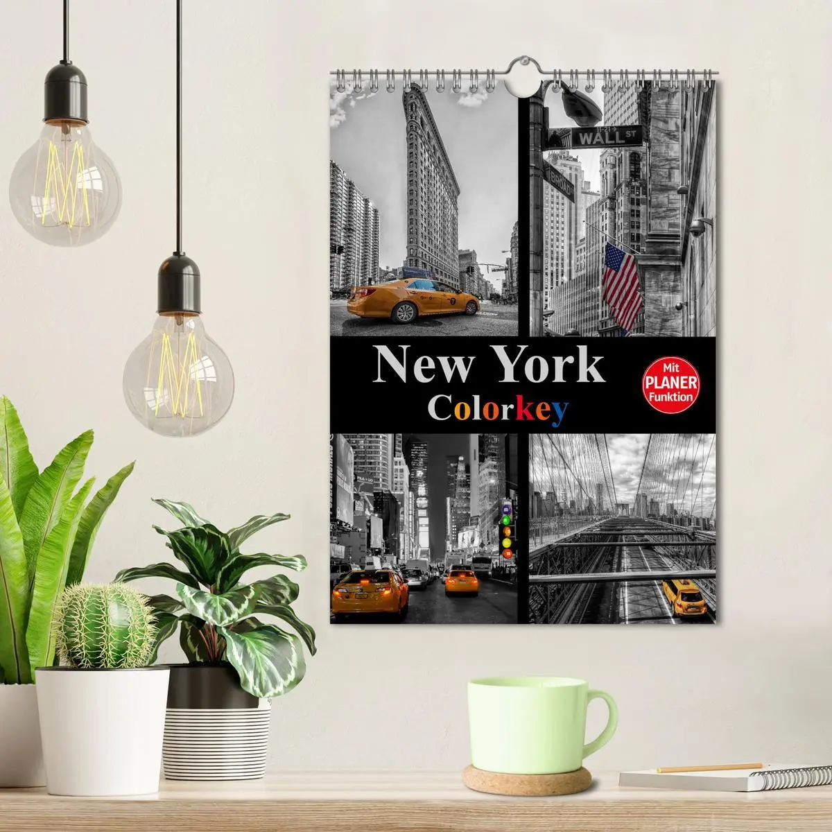 Bild: 9783516433739 | New York Colorkey (Wandkalender 2026 DIN A4 hoch), CALVENDO...