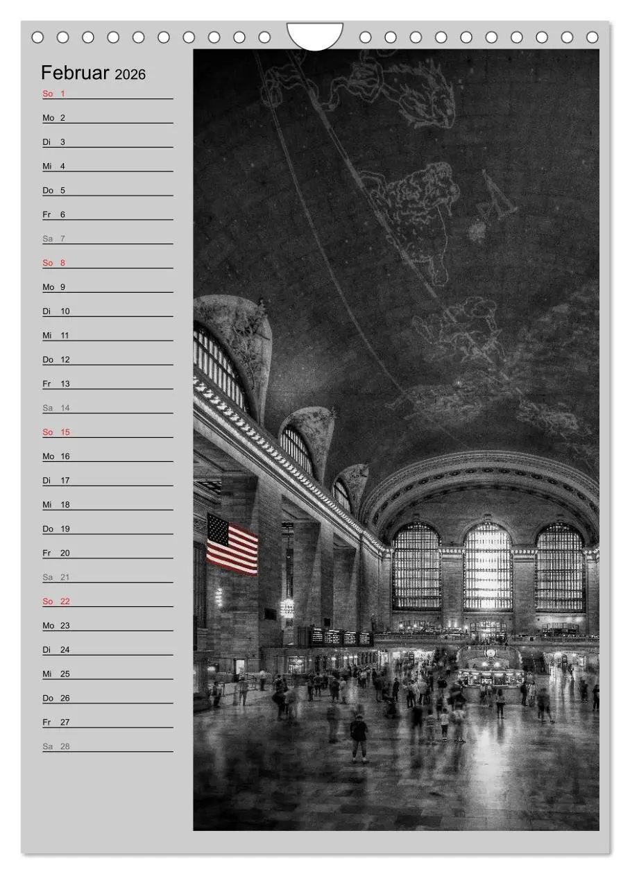 Bild: 9783516433739 | New York Colorkey (Wandkalender 2026 DIN A4 hoch), CALVENDO...