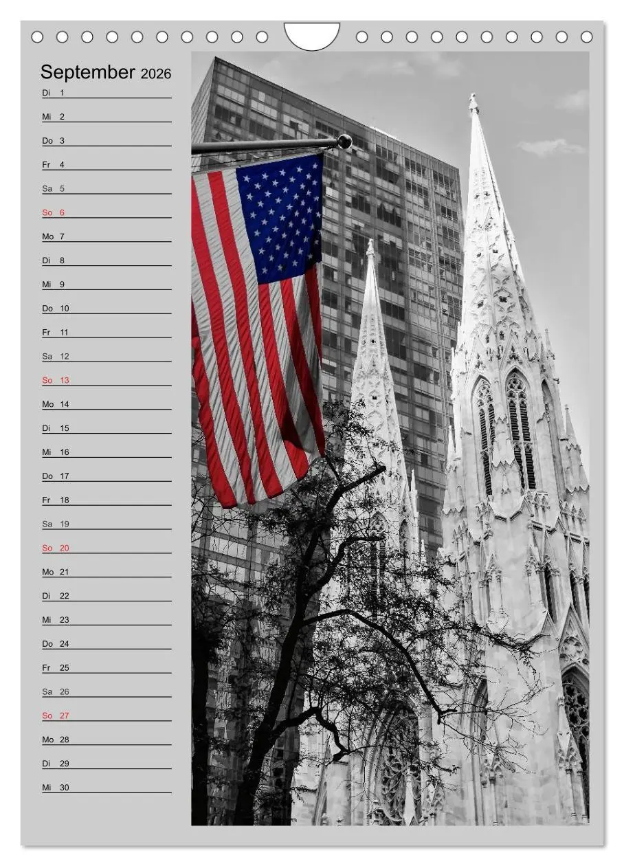 Bild: 9783516433739 | New York Colorkey (Wandkalender 2026 DIN A4 hoch), CALVENDO...