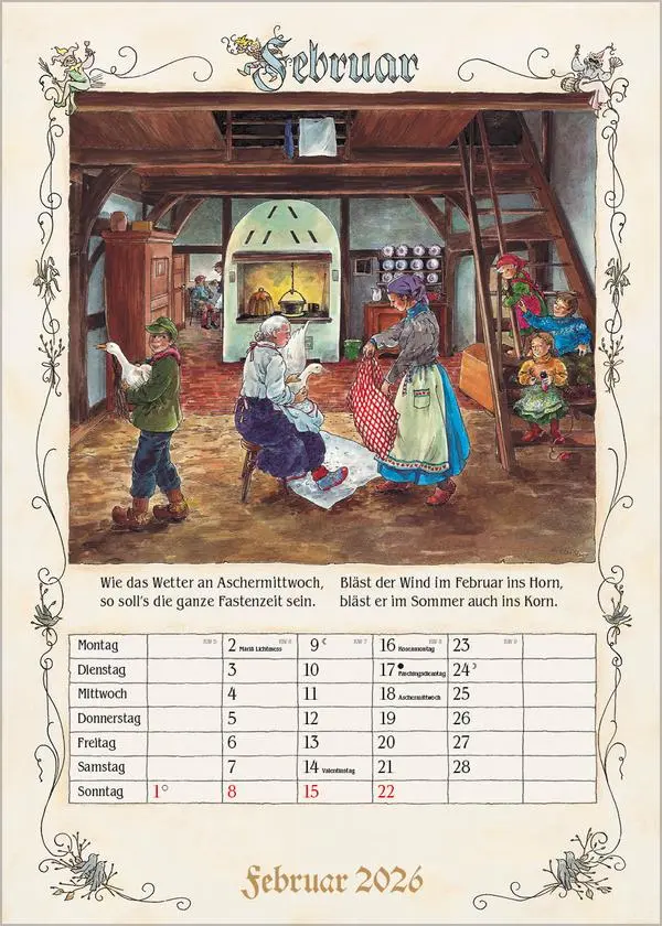 Bild: 9783731883739 | Bauernkalender 2026 | Verlag Korsch | Kalender | 13 S. | Deutsch