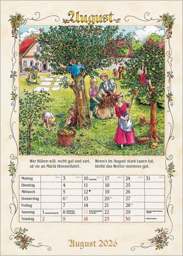 Bild: 9783731883739 | Bauernkalender 2026 | Verlag Korsch | Kalender | 13 S. | Deutsch Bild: 9783731883739 | Bauernkalender 2026 | Verlag Korsch | Kalender | 13 S. | Deutsch