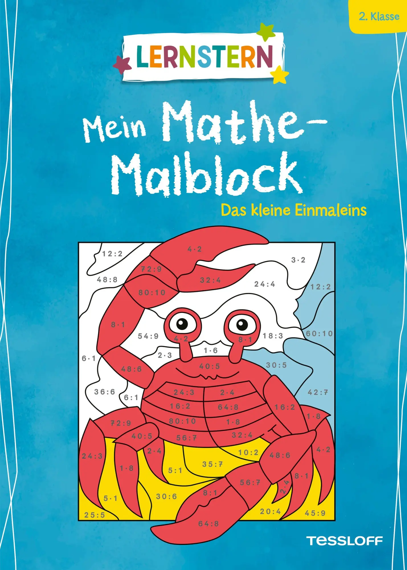 Cover: 9783788623739 | LERNSTERN. Mein Mathe-Malblock. Das kleine Einmaleins | 2. Klasse