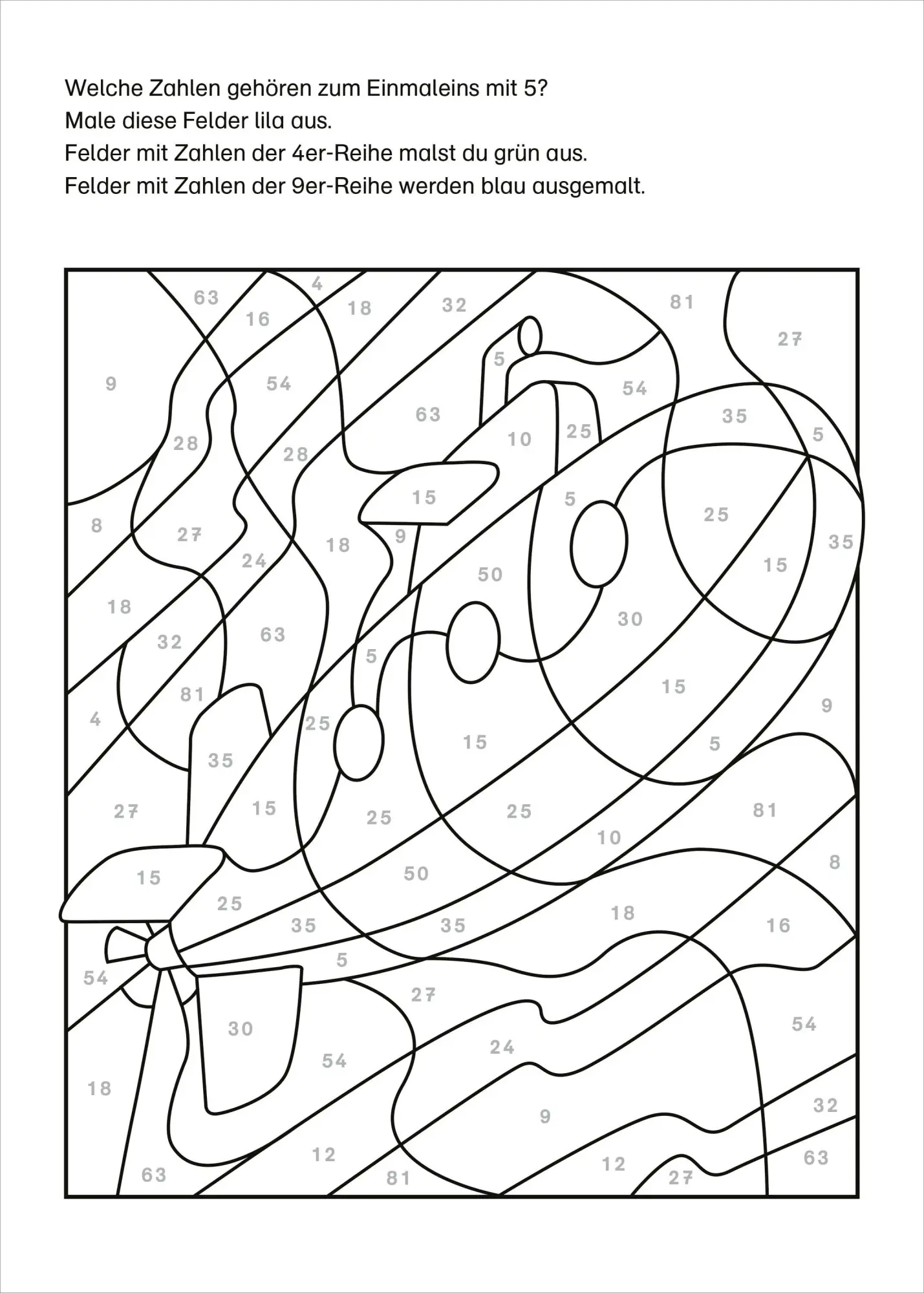 Bild: 9783788623739 | LERNSTERN. Mein Mathe-Malblock. Das kleine Einmaleins | 2. Klasse