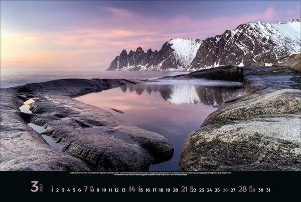 Bild: 9783819303739 | Reiselust Norwegen 2027 | Verlag Korsch | Kalender | 14 S. | Deutsch