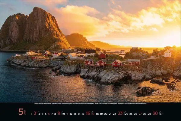 Bild: 9783819303739 | Reiselust Norwegen 2027 | Verlag Korsch | Kalender | 14 S. | Deutsch