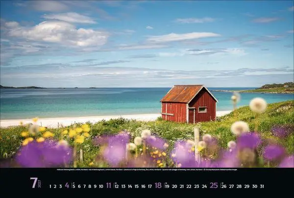 Bild: 9783819303739 | Reiselust Norwegen 2027 | Verlag Korsch | Kalender | 14 S. | Deutsch