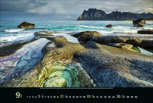 Bild: 9783819303739 | Reiselust Norwegen 2027 | Verlag Korsch | Kalender | 14 S. | Deutsch