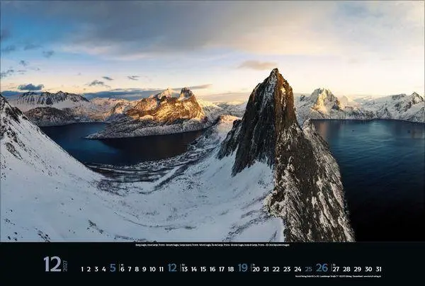 Bild: 9783819303739 | Reiselust Norwegen 2027 | Verlag Korsch | Kalender | 14 S. | Deutsch