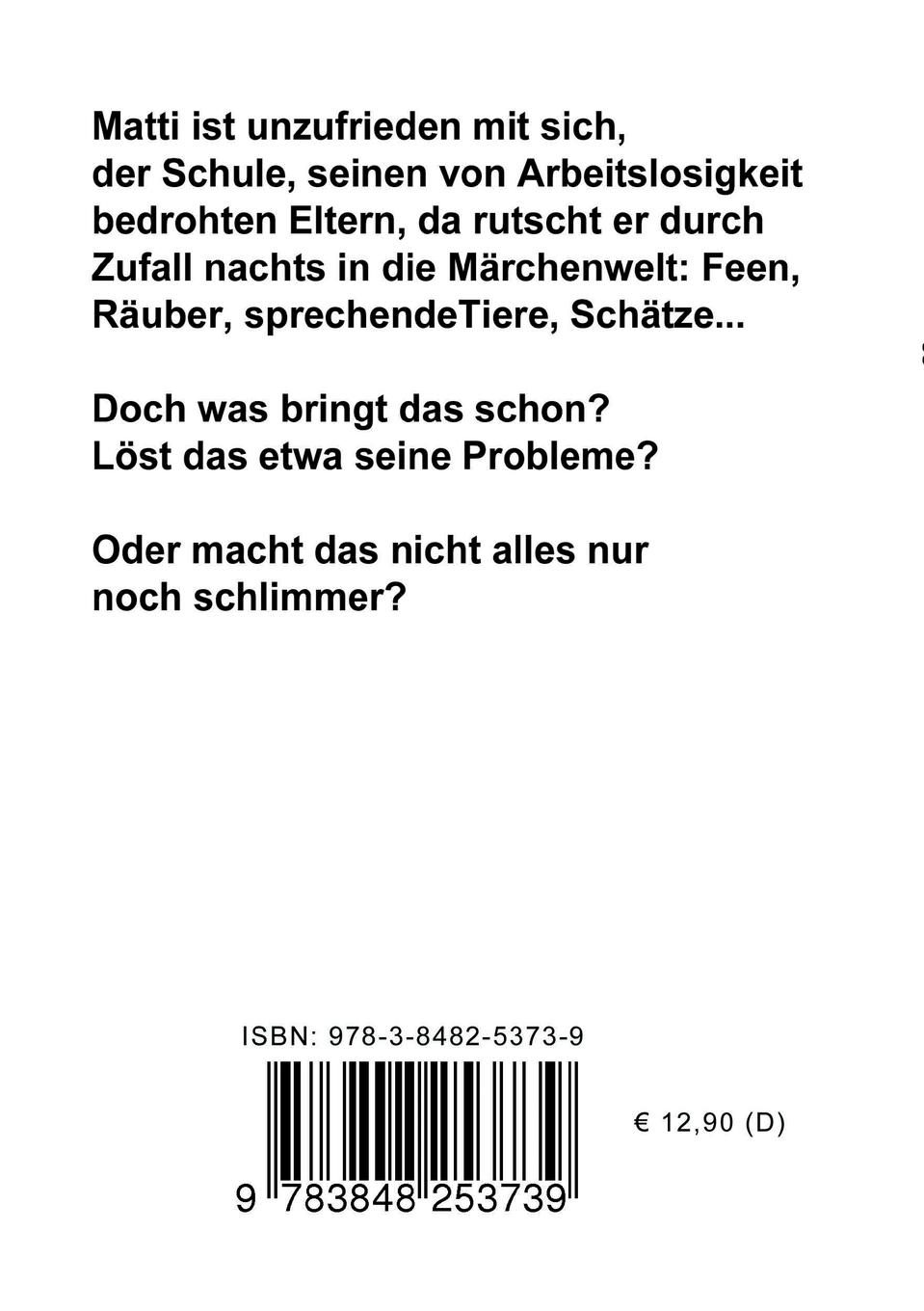 Rückseite: 9783848253739 | Taekwondo im Märchenwald | Peter Feldmann | Taschenbuch | 224 S.