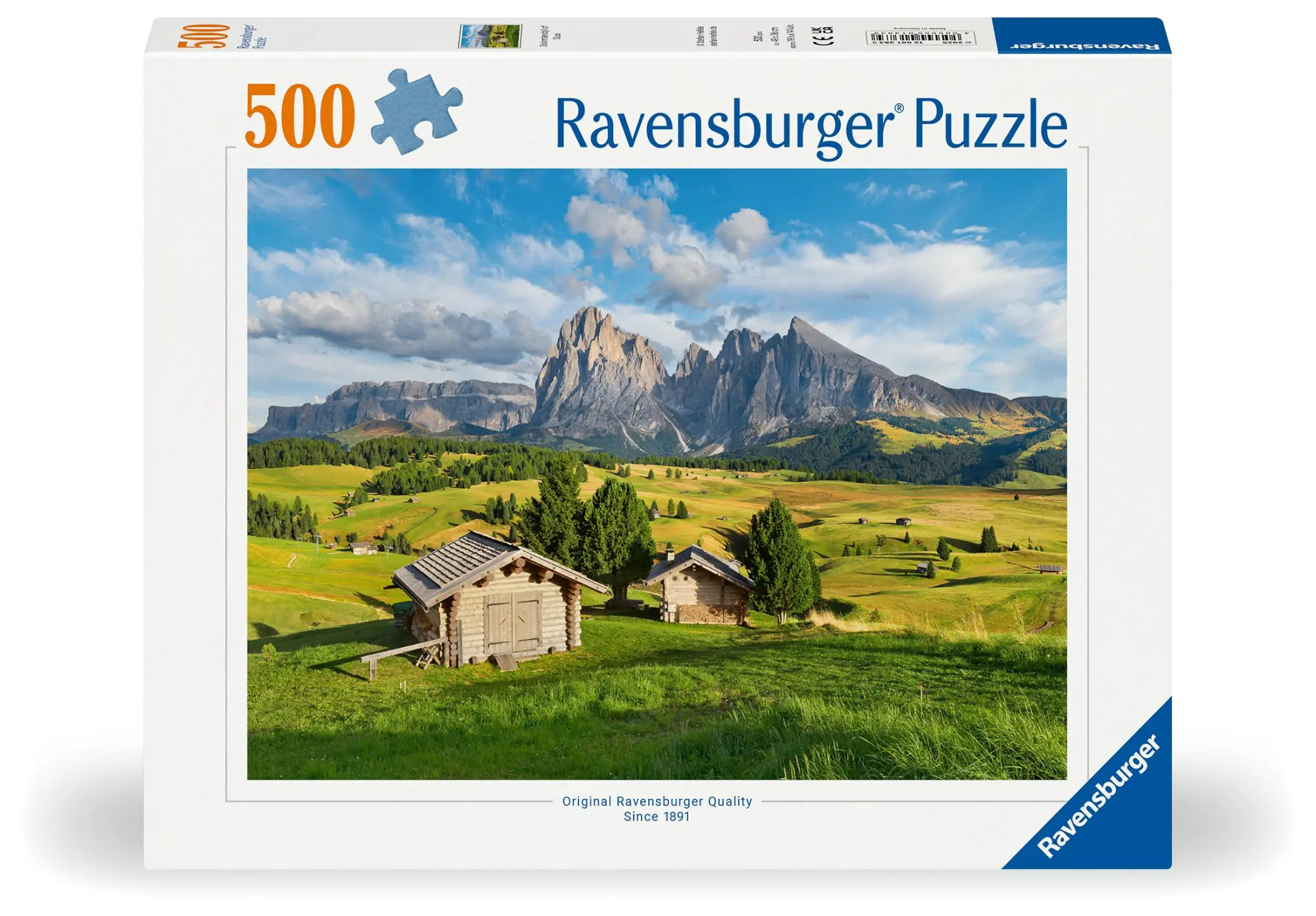Cover: 4005555013839 | Erwachsenenpuzzle 500 Teile - Dolomitenidylle Seiser Alm | Spiel