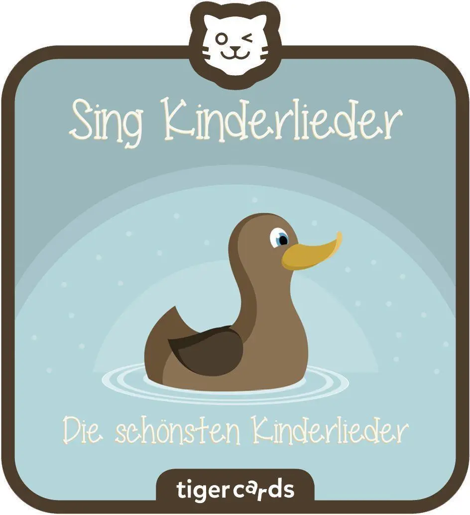 Cover: 4260535483839 | tigercard - Sing Kinderlieder - Die schönsten Kinderlieder | Deutsch