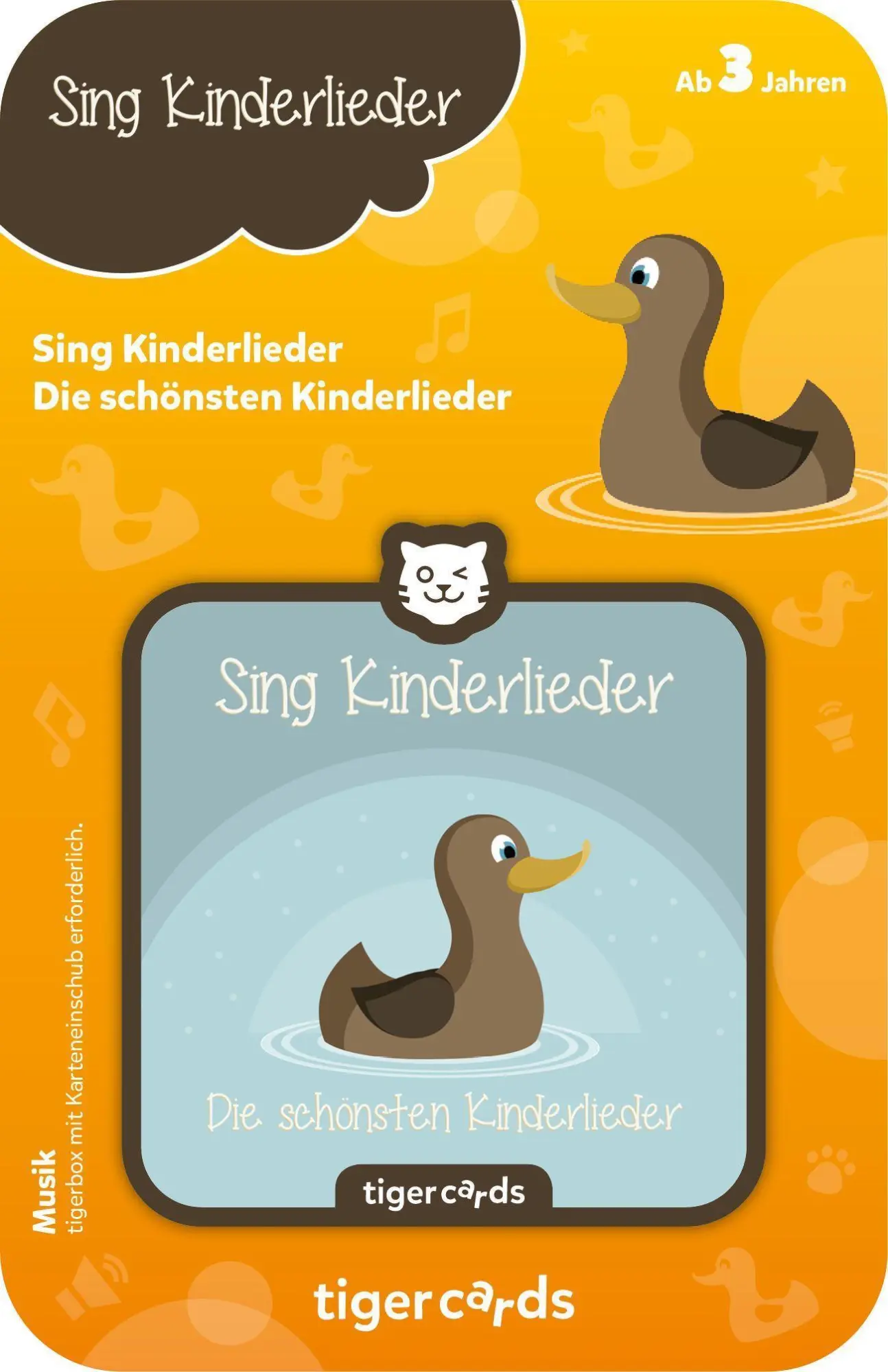 Bild: 4260535483839 | tigercard - Sing Kinderlieder - Die schönsten Kinderlieder | Deutsch