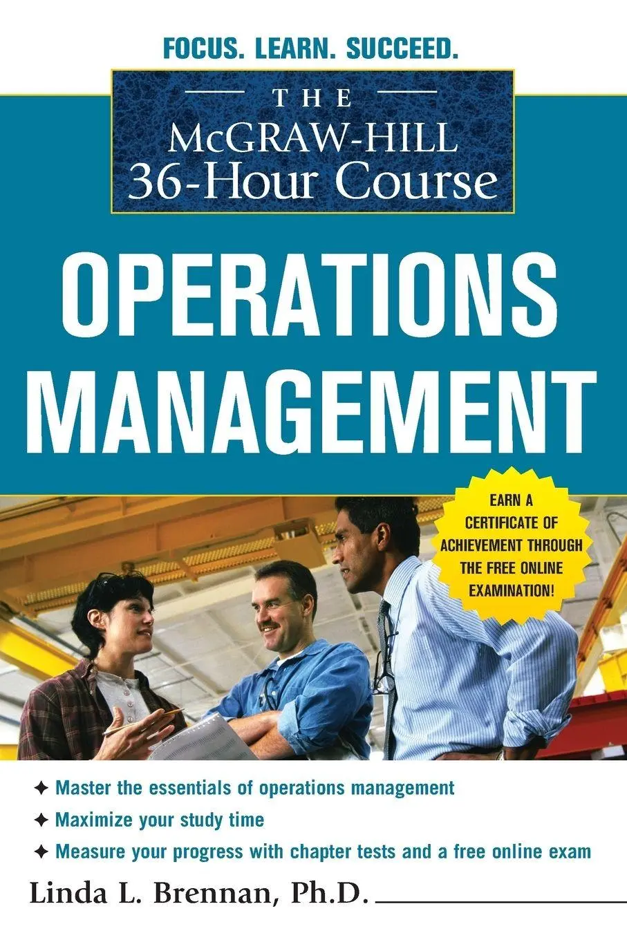 Cover: 9780071743839 | The McGraw-Hill 36-Hour Course | Operations Management | Brennan