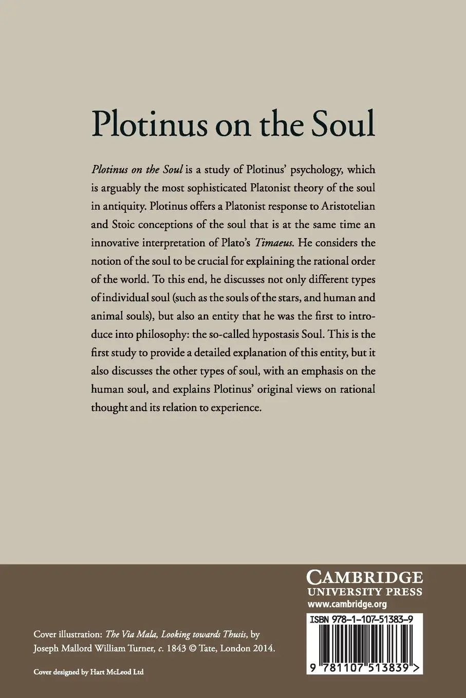 Rückseite: 9781107513839 | Plotinus on the Soul | Damian Caluori | Taschenbuch | Englisch | 2018