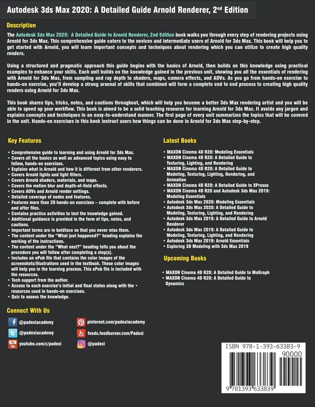 Rückseite: 9781393633839 | Autodesk 3ds Max 2020 | Pradeep Mamgain | Taschenbuch | Englisch
