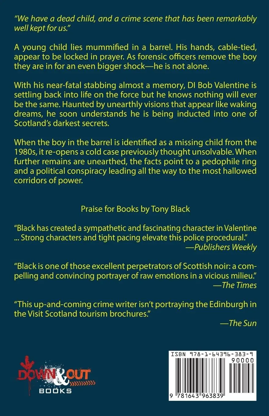 Rückseite: 9781643963839 | Summoning the Dead | A DI Bob Valentine Case | Tony Black | Buch