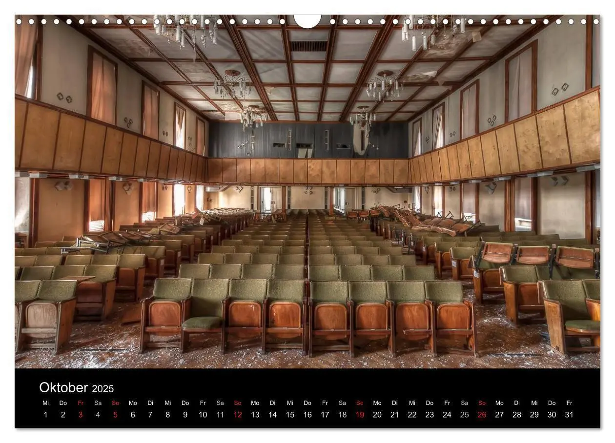Bild: 9783435483839 | Verlassene Orte im Harz (Wandkalender 2025 DIN A3 quer), CALVENDO...