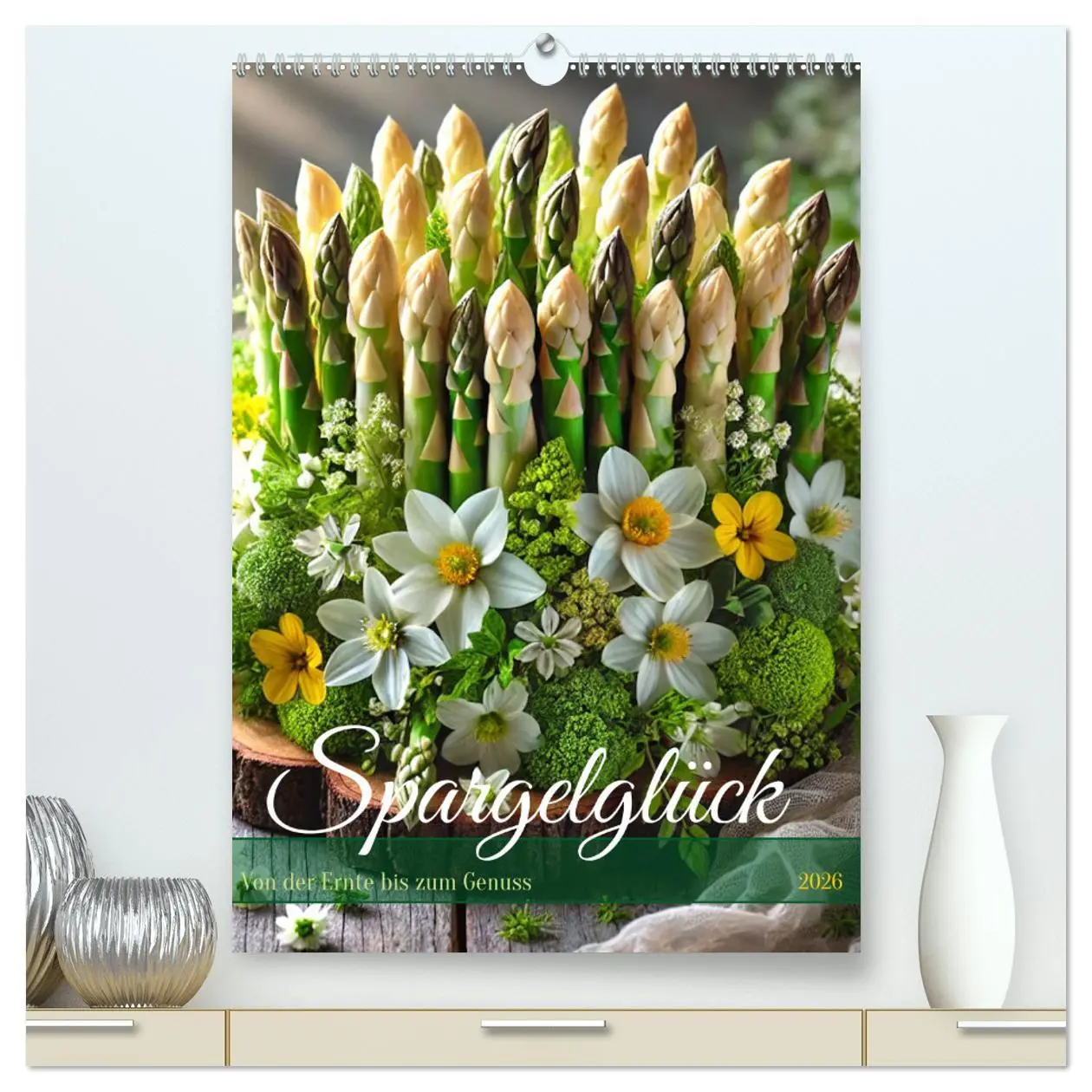 Cover: 9783457263839 | Spargelglück - von der Ernte bis zum Genuss (hochwertiger Premium...