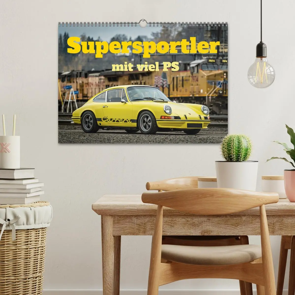 Bild: 9783457333839 | Supersportler mit viel PS (Wandkalender 2026 DIN A3 quer), CALVENDO...