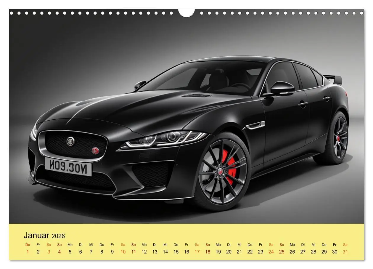 Bild: 9783457333839 | Supersportler mit viel PS (Wandkalender 2026 DIN A3 quer), CALVENDO...