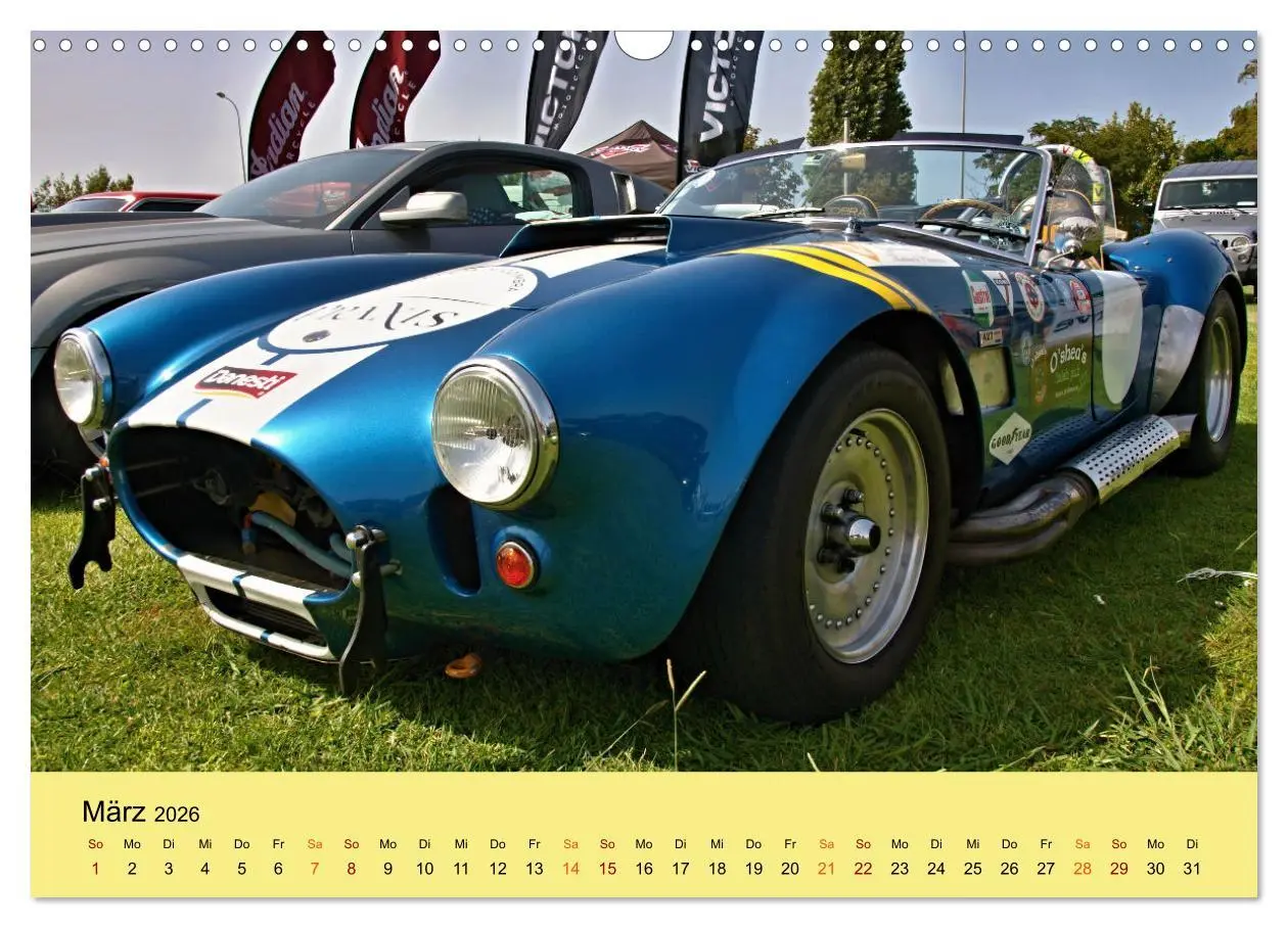 Bild: 9783457333839 | Supersportler mit viel PS (Wandkalender 2026 DIN A3 quer), CALVENDO...