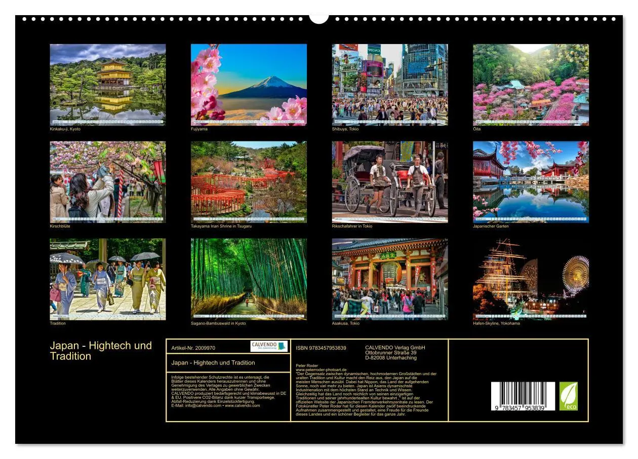 Bild: 9783457953839 | Japan - Hightech und Tradition (hochwertiger Premium Wandkalender...