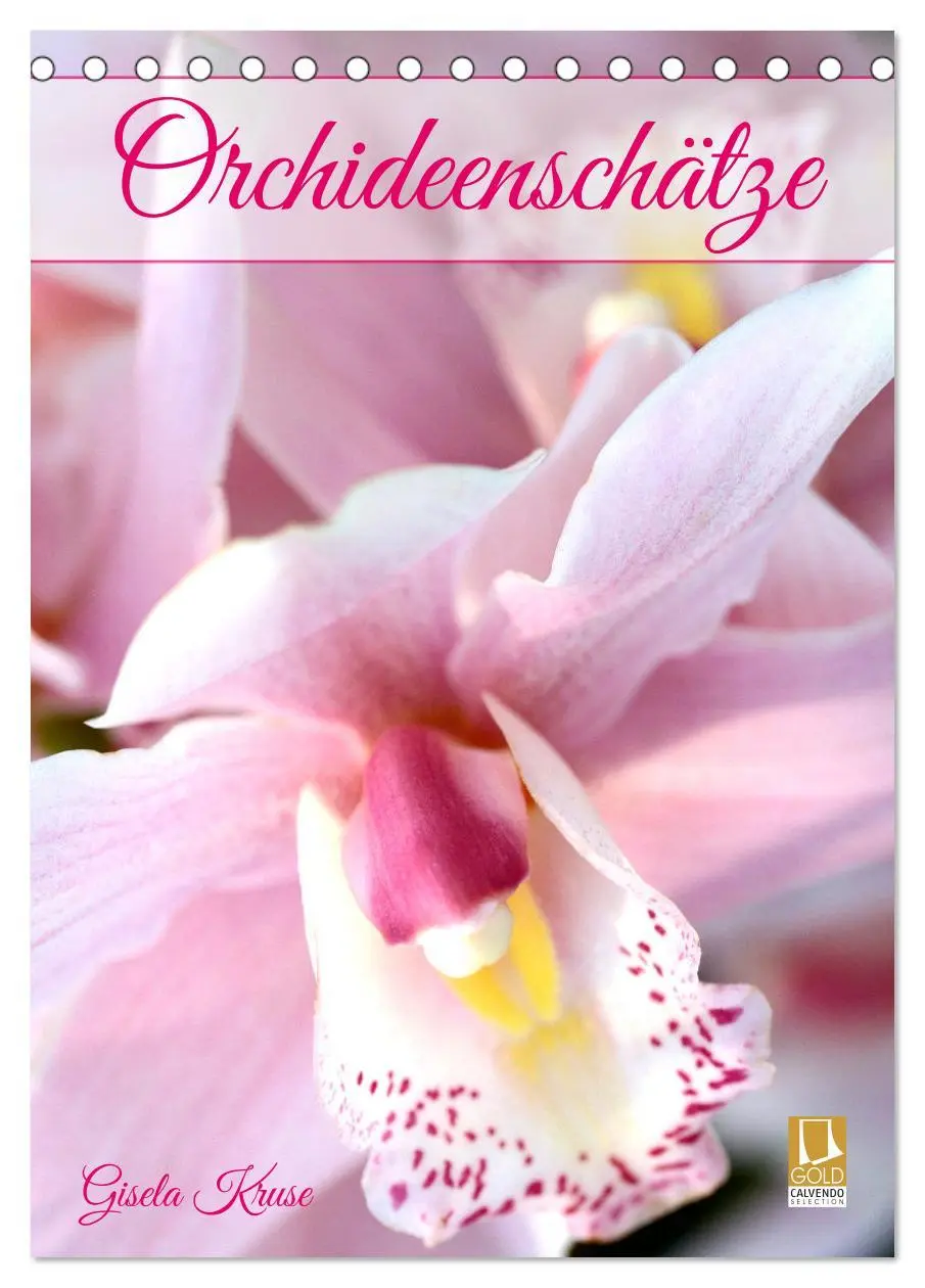 Cover: 9783516353839 | Orchideenschätze (Tischkalender 2026 DIN A5 hoch), CALVENDO...