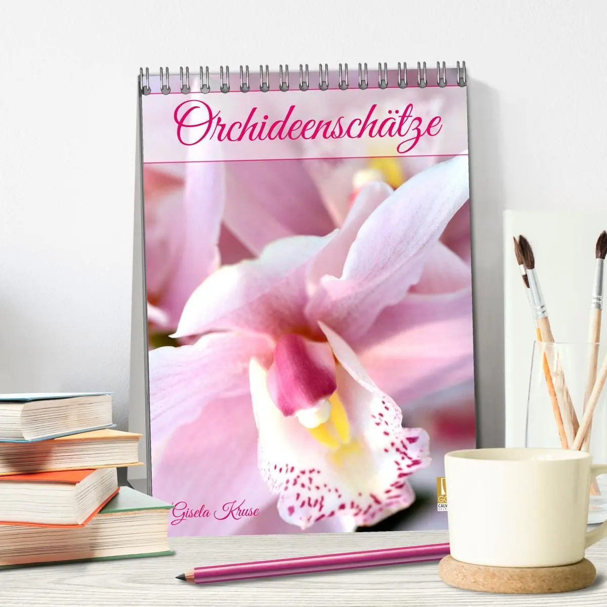 Bild: 9783516353839 | Orchideenschätze (Tischkalender 2026 DIN A5 hoch), CALVENDO...