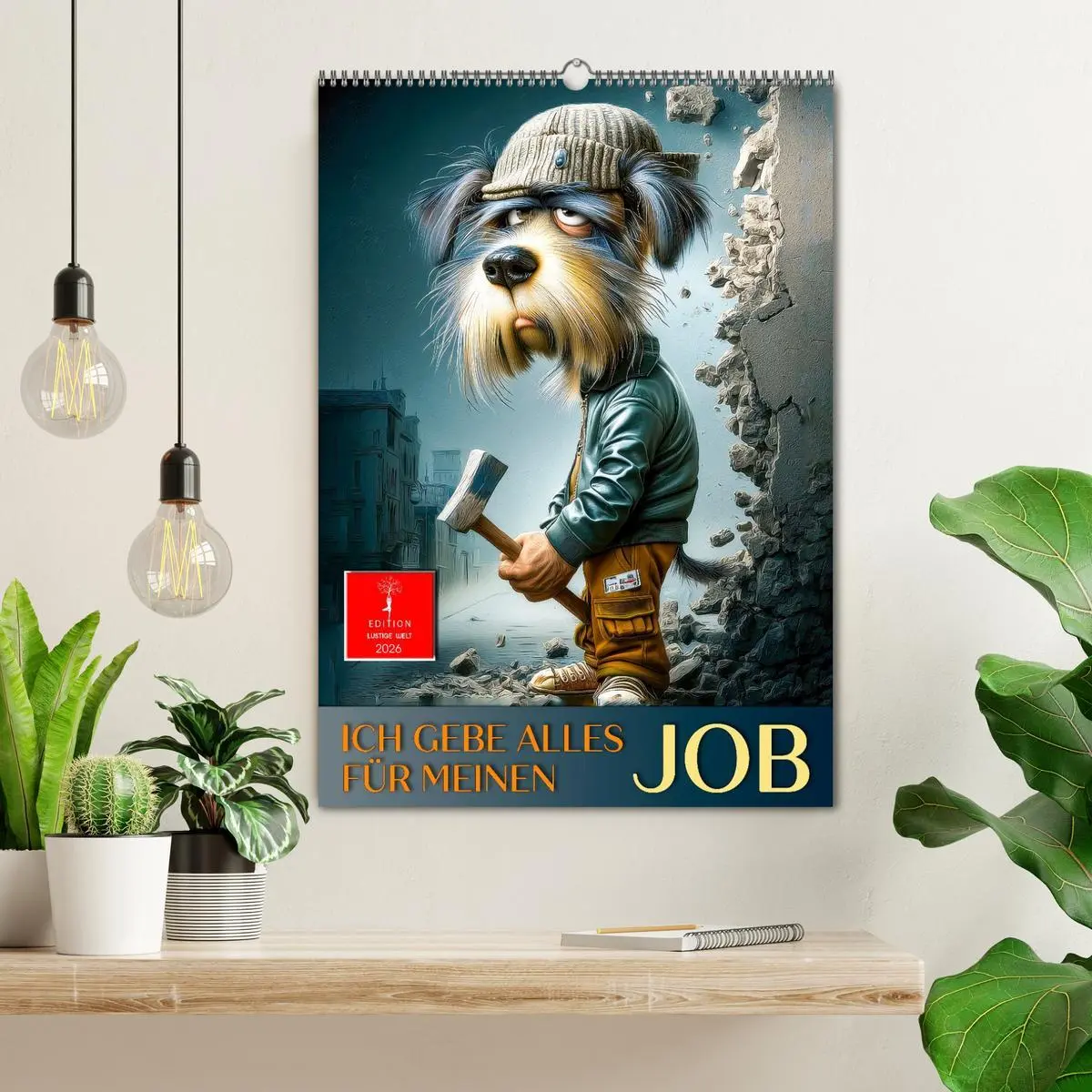 Bild: 9783516593839 | Ich gebe alles für meinen Job (Wandkalender 2026 DIN A2 hoch),...