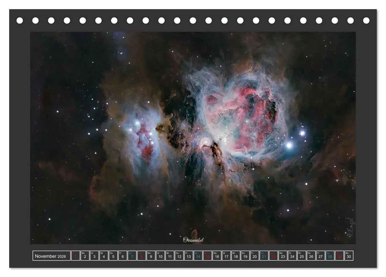 Bild: 9783516733839 | Faszination Universum (Tischkalender 2026 DIN A5 quer), CALVENDO...