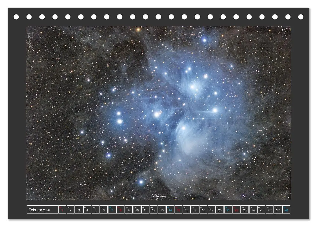 Bild: 9783516733839 | Faszination Universum (Tischkalender 2026 DIN A5 quer), CALVENDO...