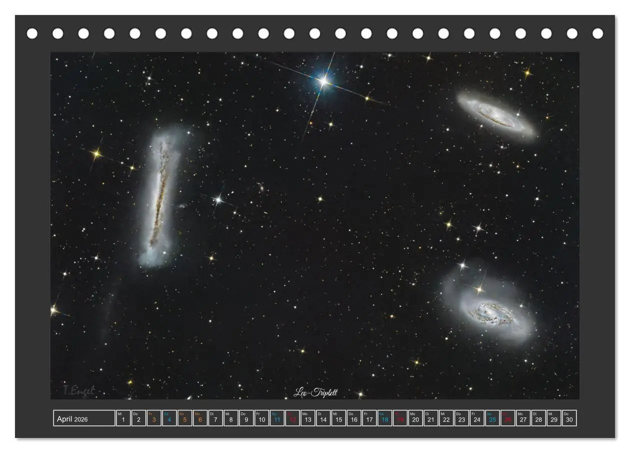 Bild: 9783516733839 | Faszination Universum (Tischkalender 2026 DIN A5 quer), CALVENDO...