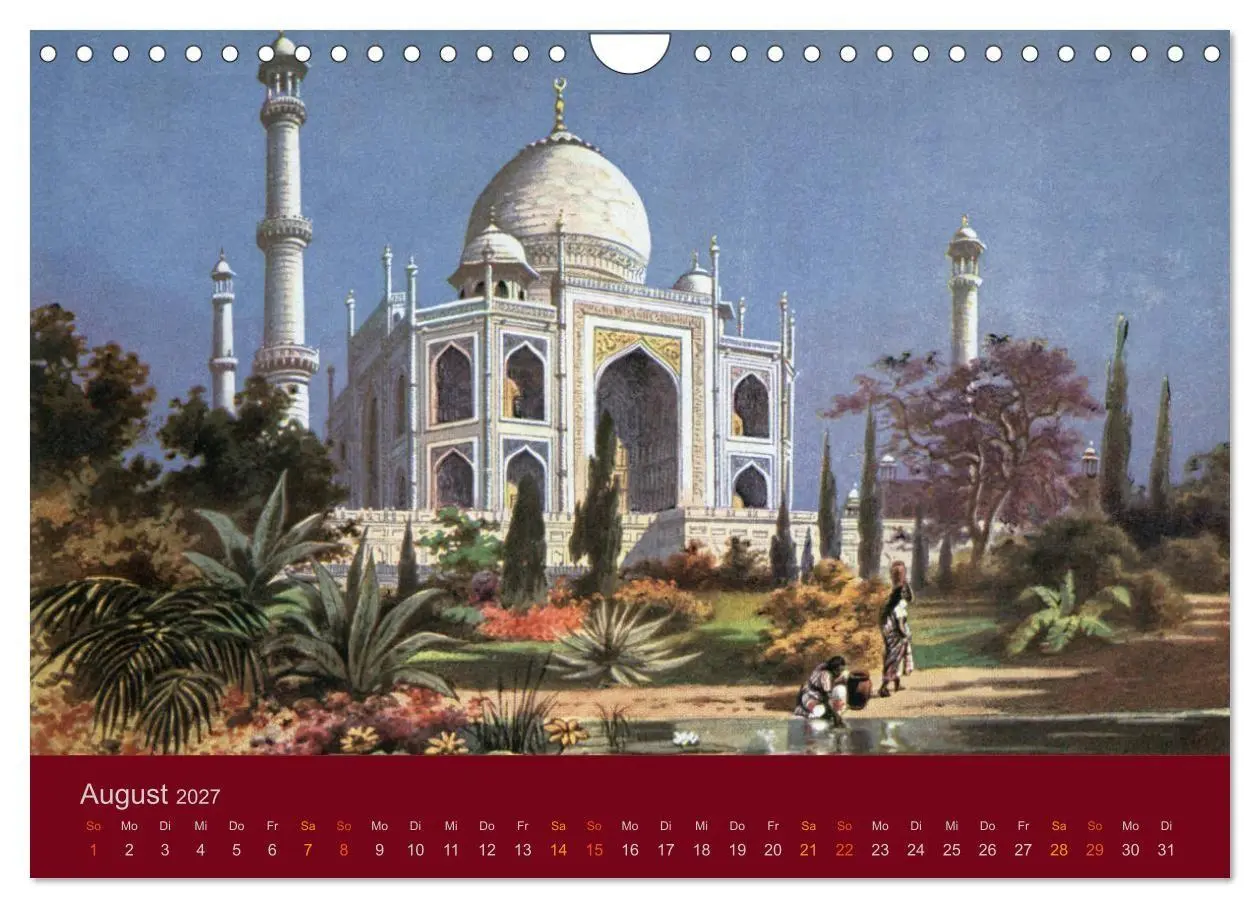 Bild: 9783569683839 | Altes Indien um 1900 (Wandkalender 2027 DIN A4 quer), CALVENDO...