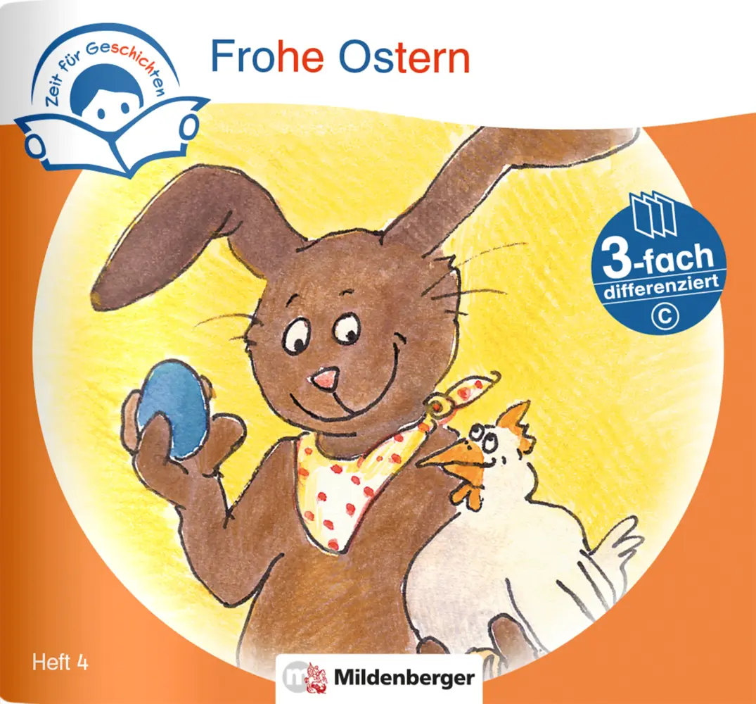 Cover: 9783619243839 | Zeit für Geschichten - 3-fach differenziert, Heft 4: Frohe Ostern - C