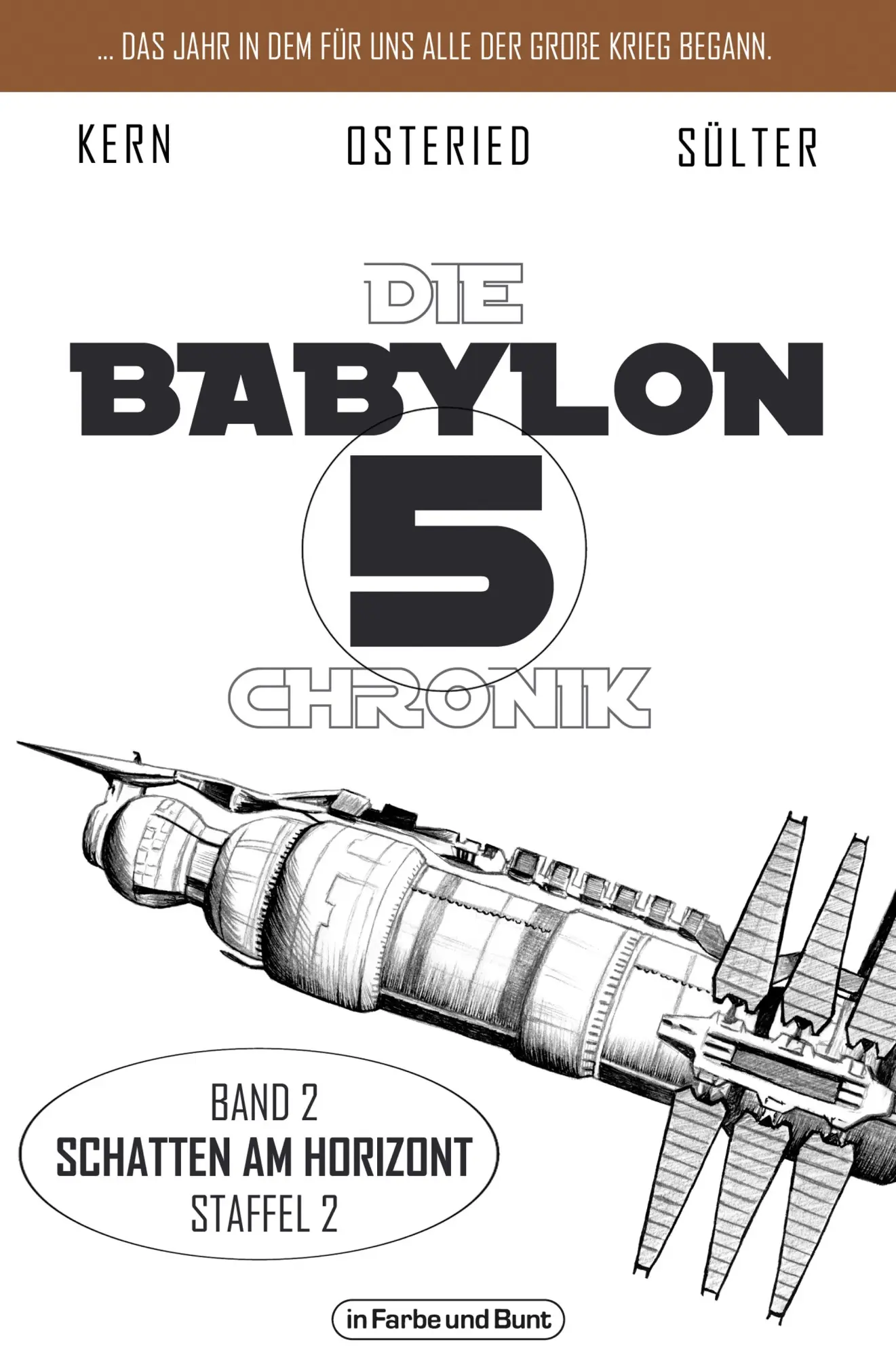 Cover: 9783959363839 | Die Babylon 5-Chronik | Band 2: Staffel 2 - "Schatten am Horizont"