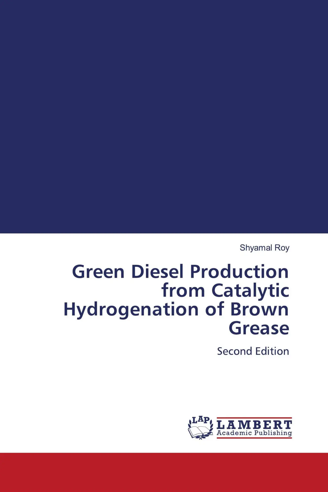 Cover: 9786209603839 | Green Diesel Production from Catalytic Hydrogenation of Brown Grease