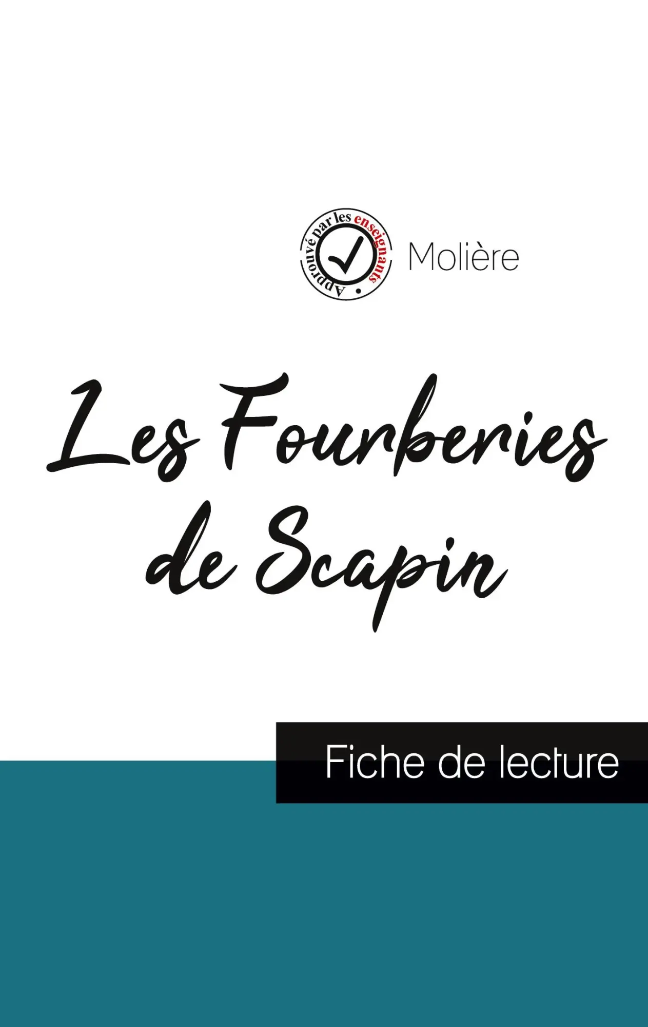 Cover: 9782759303939 | Les Fourberies de Scapin de Molière (fiche de lecture et analyse...