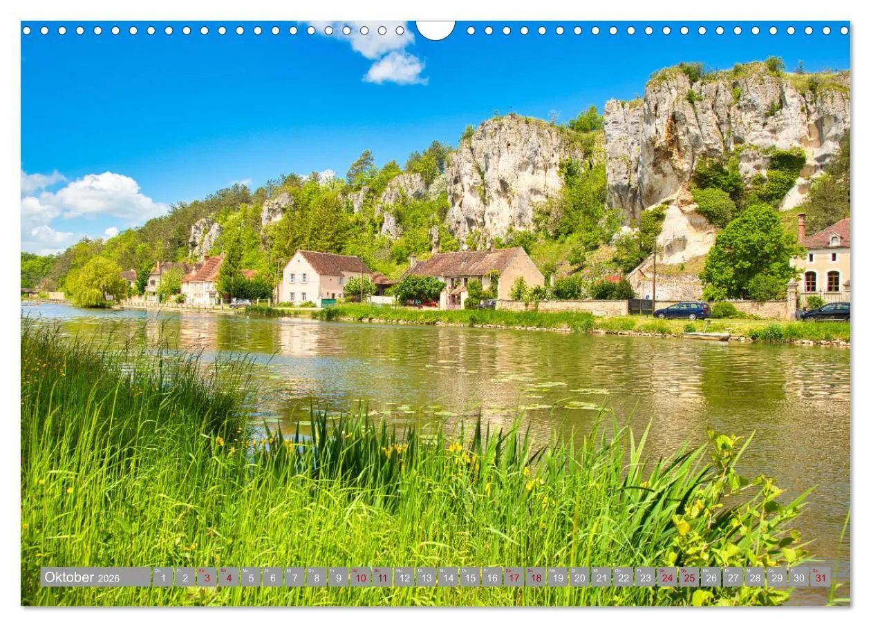 Bild: 9783457633939 | Zauberhaftes Burgund (Wandkalender 2026 DIN A3 quer), CALVENDO...