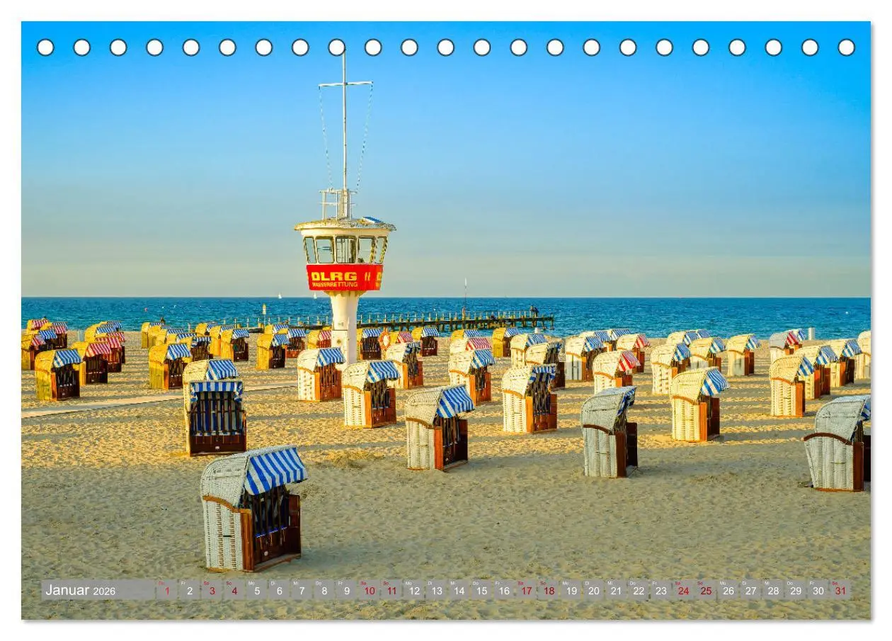Bild: 9783457873939 | Ein Blick auf Lübeck-Travemünde (Tischkalender 2026 DIN A5 quer),...