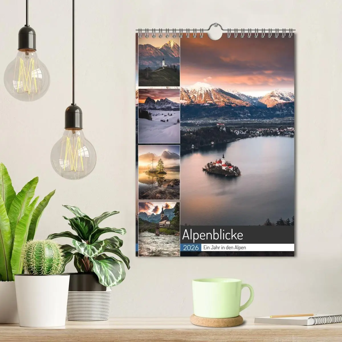 Bild: 9783516653939 | Alpenblicke - Ein Jahr in den Alpen (Wandkalender 2026 DIN A4...