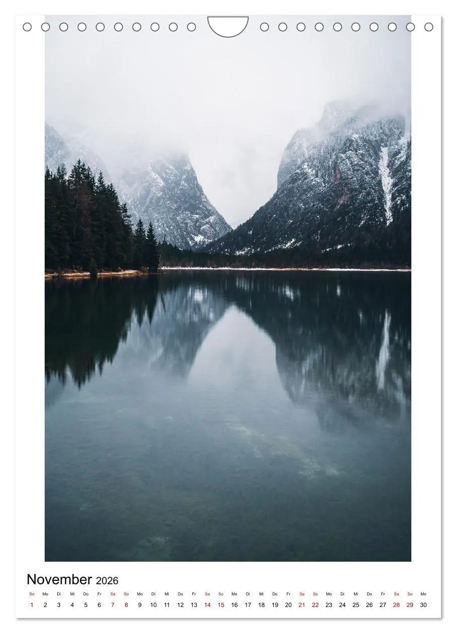 Bild: 9783516653939 | Alpenblicke - Ein Jahr in den Alpen (Wandkalender 2026 DIN A4...