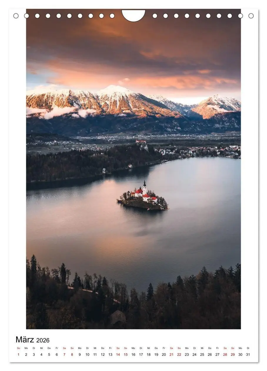Bild: 9783516653939 | Alpenblicke - Ein Jahr in den Alpen (Wandkalender 2026 DIN A4...