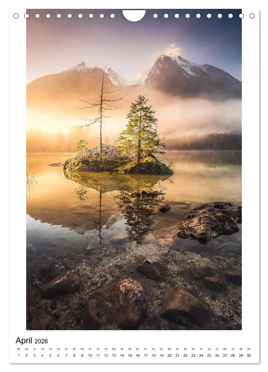 Bild: 9783516653939 | Alpenblicke - Ein Jahr in den Alpen (Wandkalender 2026 DIN A4...